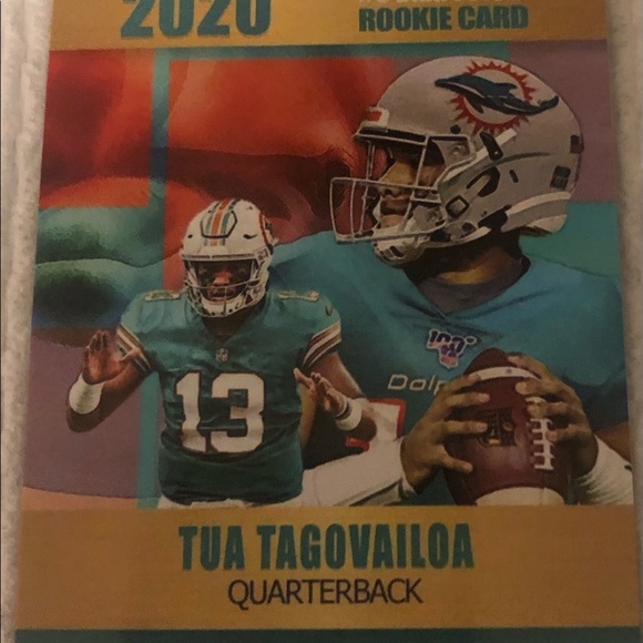 Tua Tagovailoa 20-20 Rookie card Miami  Dolphins - Picture 2 of 6